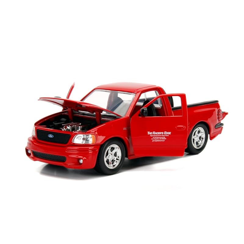 Jada Toys fast and furious series 1/24 F&F brian ford F-150 SVT lightning red Finished product