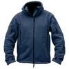 Men's Warm Tactical Fleece Hoodie Jacket Military Polar Thermal Outerwear for Hiking Outdoor