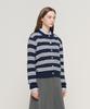 Cargobros For Woman Multi-Stripe Cardigan (Navy)