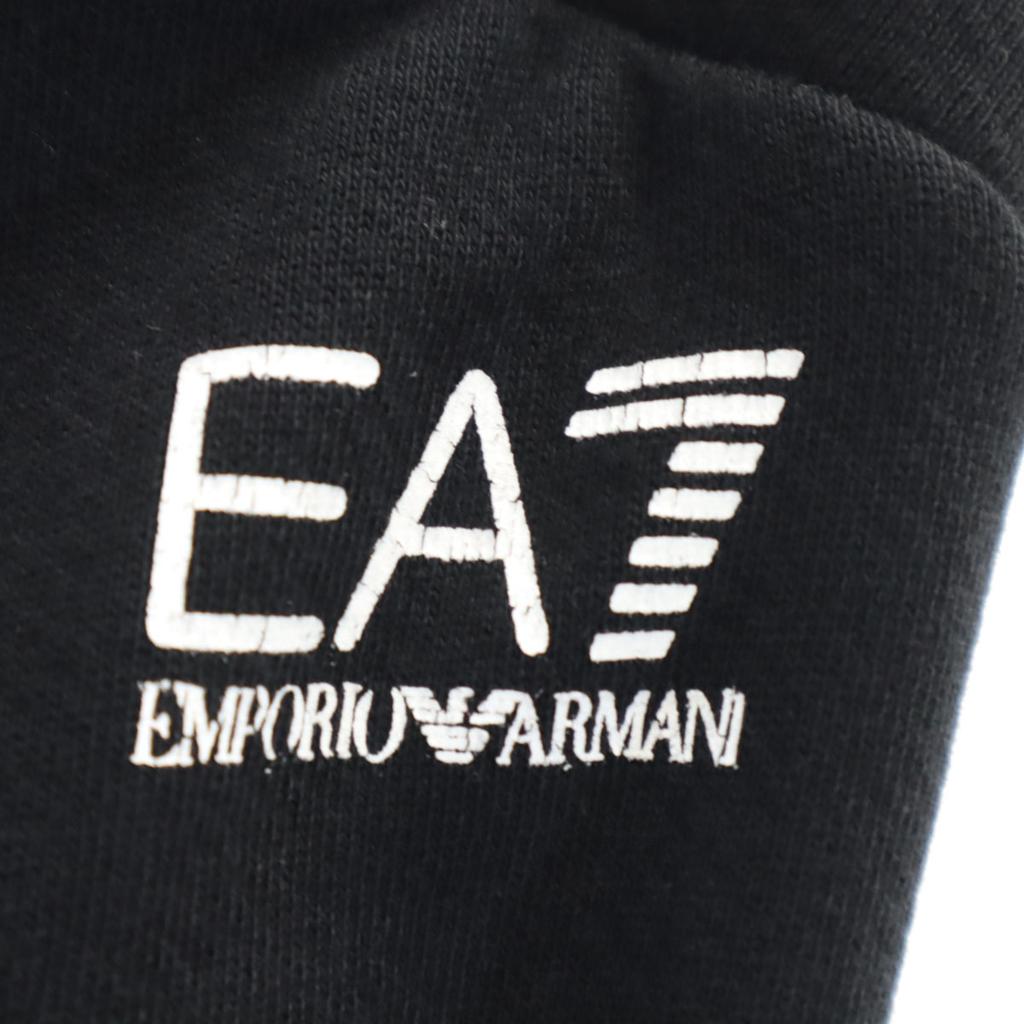 Emporio Armani Wide Pants S Black Sweat Women Used