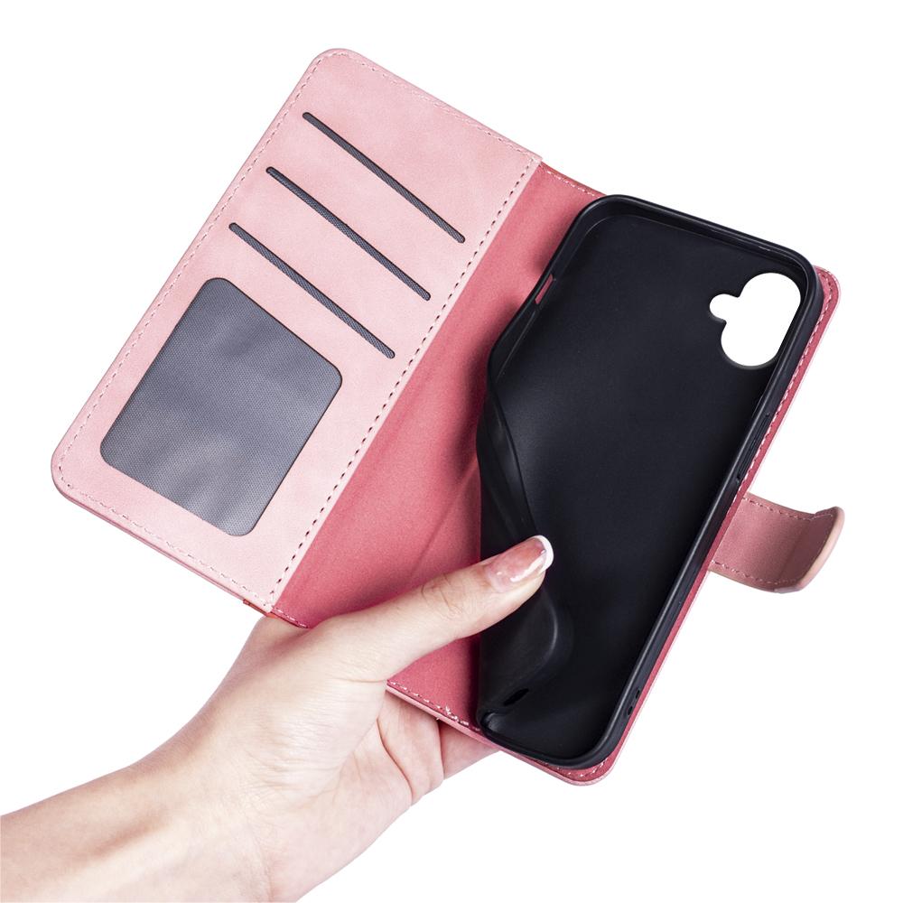 For Samsung Galaxy A06 4G Wallet Case Leather Phone Cover Splicing Color