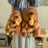 Marmot Plyšový Batoh Kawaii Kapybara Crossbody Plyšová Taška Roztomilá Kreslená Plyšová Bábika Fahsion Kawaii Batohy pre Ženy