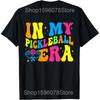 Funny Pickleball Makes Me Say Bad Words T Shirts Men Pure Cotton Humor Streetwear Tee Shirt Short Sleeve Unisex Loose Clothing