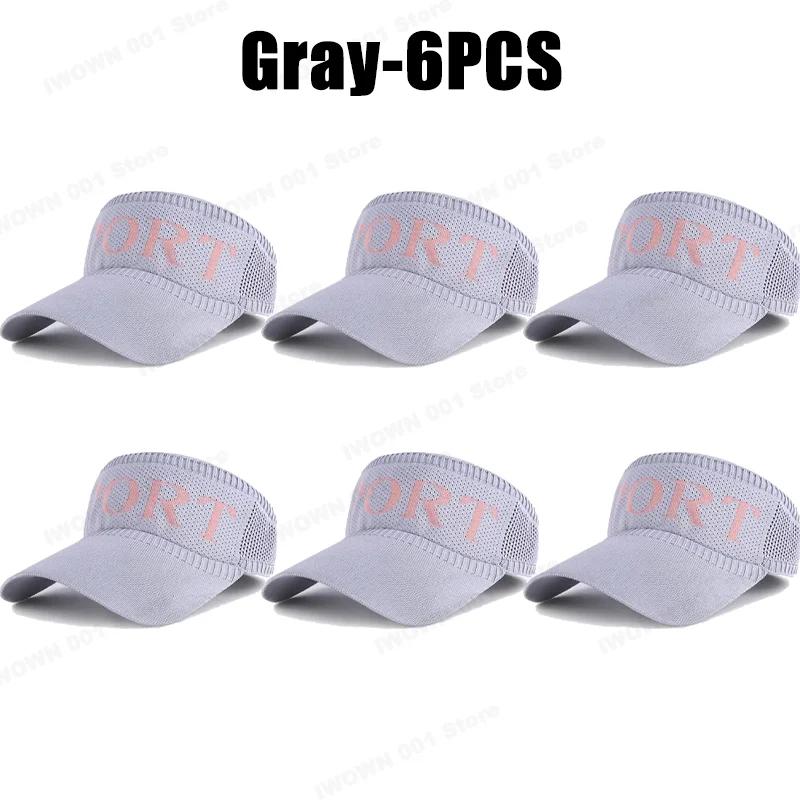 Summer Women Sun Visor UV Protection Cycling Baseball Cap Golf Seaside Breathable Tennis Lady Jogging Empty Top Hat Outdoor