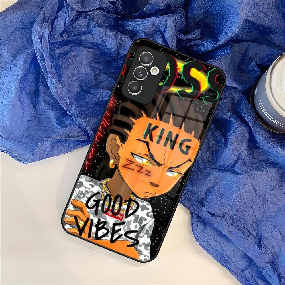 The Boondocks Phone Case for Samsung Galaxy S26 S25 S24 S30 S21 S23 S20 S22 Fe Pro Edge Ultra Plus glass Cover
