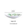 Ruhan Elegant Pastoral Bone China Dinnerware