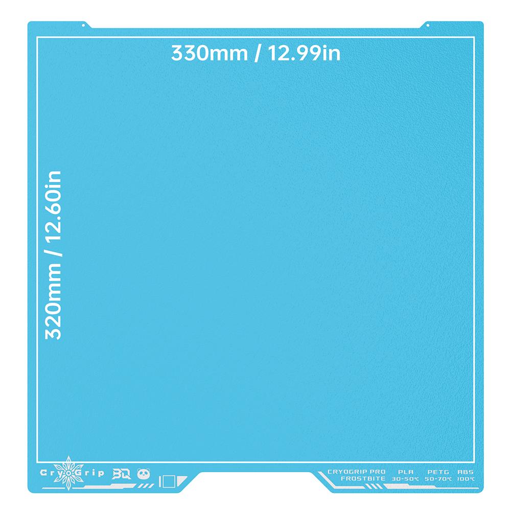 BIGTREETECH Panda Bauplatte CryoGrip Pro Glacier Sheet Federstahl 3D-Drucker Teile Für Bambu Lab H2D H2S H2C 3D-Drucker