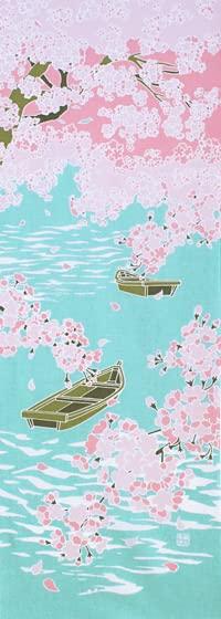 

Anbo Dyeing Hand Towel Blossoms by the Authentic Dyed Cotton Tokuoka Made in Japan 35cm x 100cm Cherry Lake 100% розовый