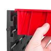 Workshop tool board 39x39 cm + 25 trays