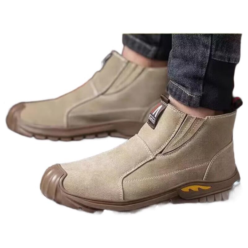 Bofu Niao Men s Lightweight Breathable Safety Shoes 36