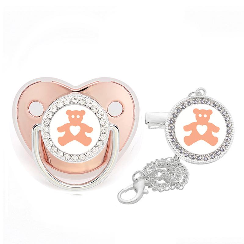 Nový dětský dudlík s kamínky a protiprachovým krytem skladem