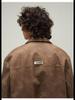 American Retro Distressed Men's Jacket, 2024 Spring/Autumn Collection - Trendy, Loose, and Versatile