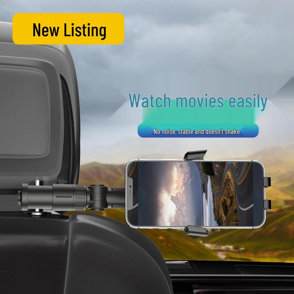Telescopic Suction Cup Phone Holder with Quick Release for Car Dashboard