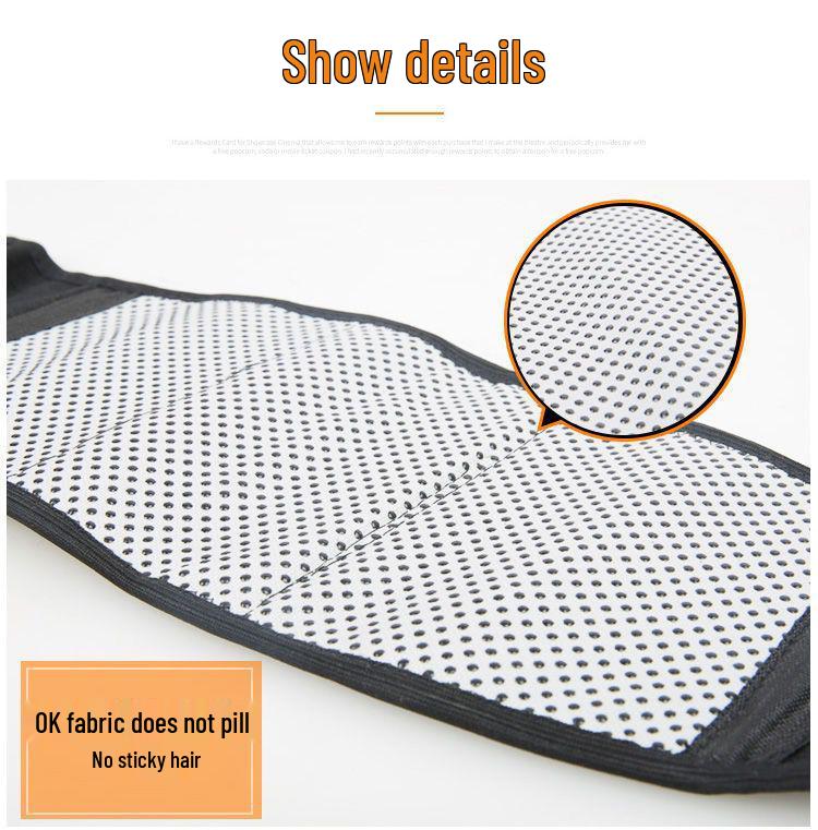 Turmalinowy samonagrzewający się stalowy pas lędźwiowy