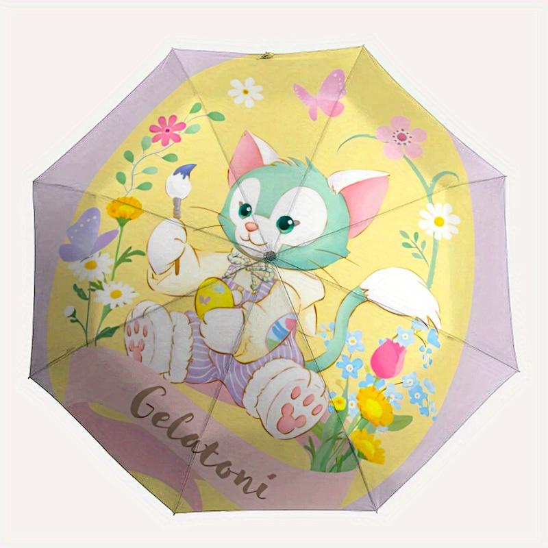1pc GelatonAutomatic Open/close, All-Season Portable Folding Umbrella, Perfect Gift for FriendsSturdy Ribs yy250811017