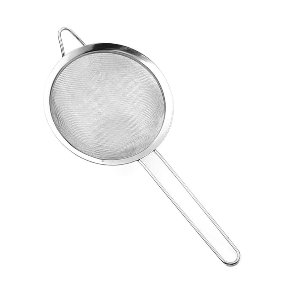 Stainless Steel Wire Fine Mesh Oil Strainer Flour Sieve Colanders (14cm)