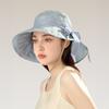New Striped Bow Hat, Sunshade and Sunscreen Hat, Outdoor Sports Cycling Hat, Summer Adjustable Student Hat, Breathable