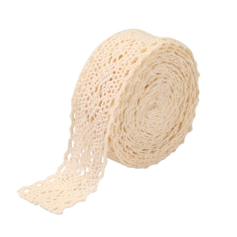 Hollow Lace Handmade Diy Decorative Lace Strap Clothing Clothes Tablecloth Curtains Fabric Material Cotton Thread Lace Edge