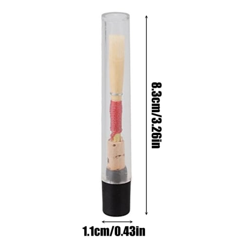 Oboe Reed, Natural Reed, Lightweight, Durable, Safe, Random Colors, Perfect for Beginners and Students, Oboe Parts, Oboe Accessories, Holder, Easy Ins