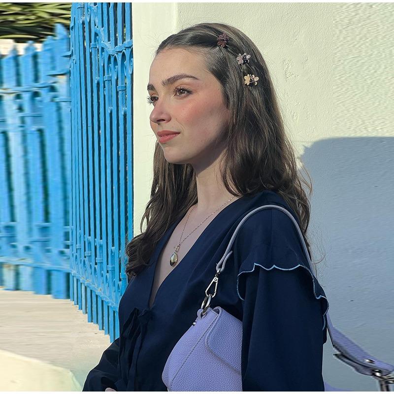 Wave Ruffles Lace Up Bow Shirts Women Spring Causal Loose V-neck Long Sleeve Blouses Lady Temperament Tops