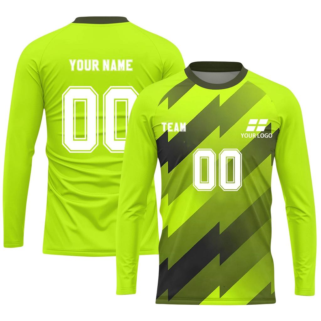 Men's Long Sleeve Athletic Jersey, Lightweight Sports Shirt, Quick Dry Top for Training & Team Sports