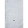 Customellow Oversized Fit Solid Shirt White C9sam26204whx