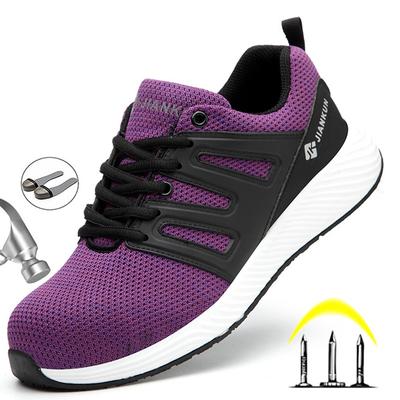 Fashion Lightweight Safety Shoes Men Puncture-Proof Work Safety Shoes For Man Steel Toe Shoes Work Boots Men Work Shoes Industrial 36-48