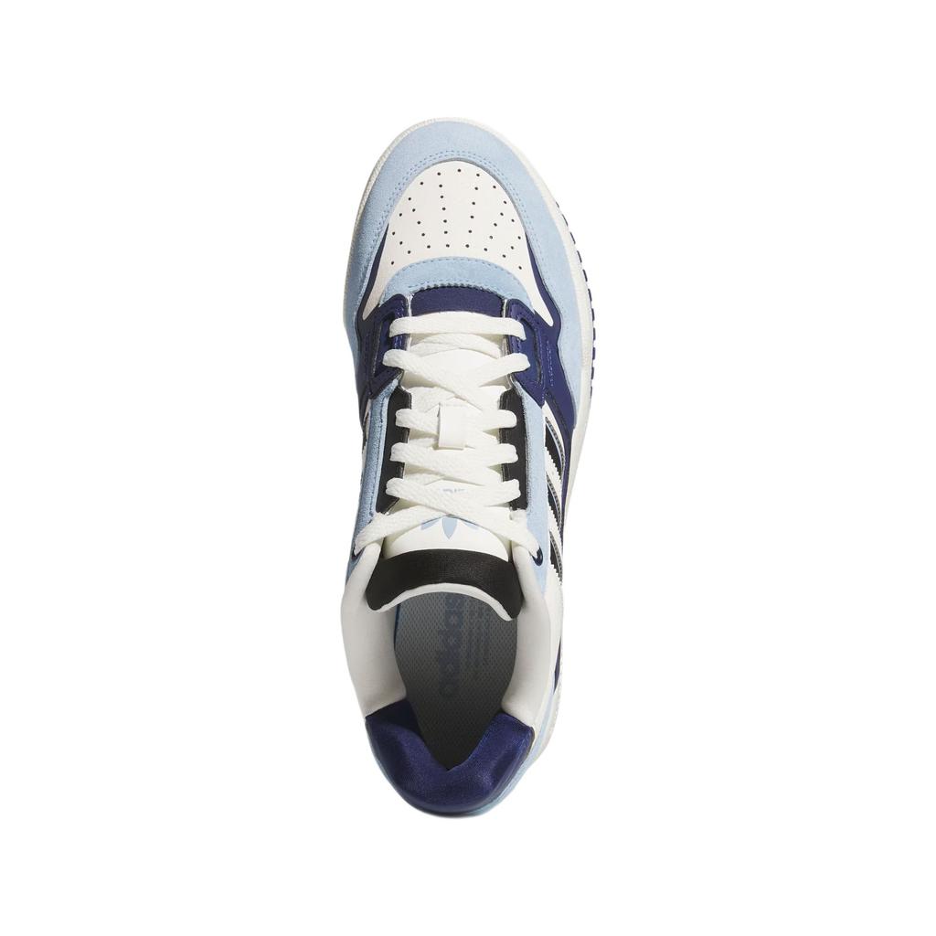 adidas Originals Drop Step 2.0 Low-Top Skateboard-Schuhe Unisex Weiß Blau KJ1109