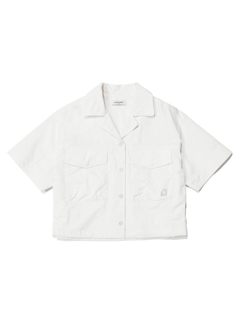 NORDISK Women'S Short Sleeve Shirt_Off White
