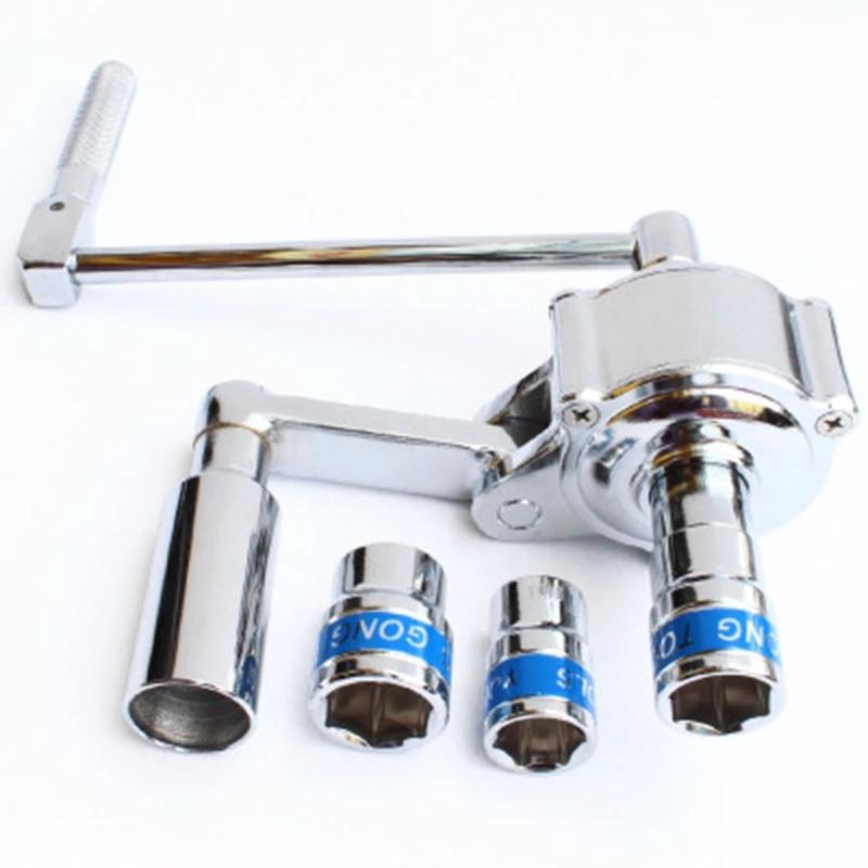 1 set 1/2" cheie de multiplicare a cuplului de torsiune tip de demontare a piulițelor pentru demontare a anvelopelor de mașină cheie de forță care economisește forța de muncă 3200N.M