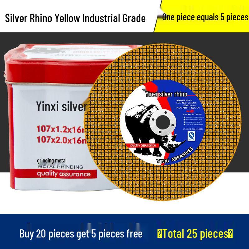 Stainless Steel Wear-Resistant Cutting Disc Set for Angle Grinder