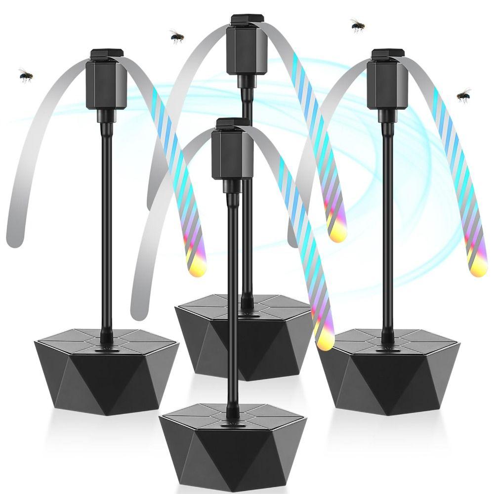 Battery Powered Food Fans for Tables Keep Flies Away Fly Spinner Table Top  for Picnic, Party, BBQ