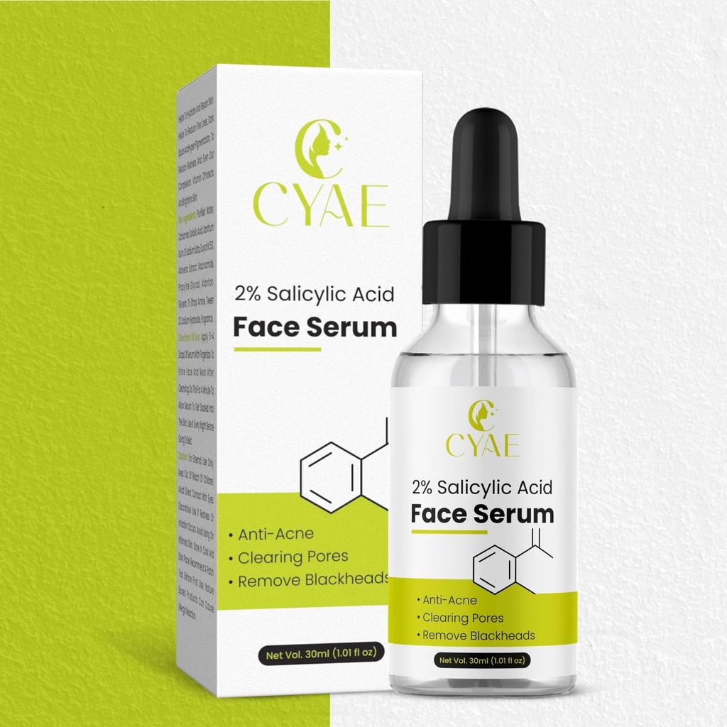 CYAE 2% Salicylic Acid Face Serum, 30ml