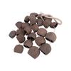 Handmade Natural Shell Wind Chime Composed of 24 Natural Nutshell Yoga Meditation Instrument Shell Shaker Indoor