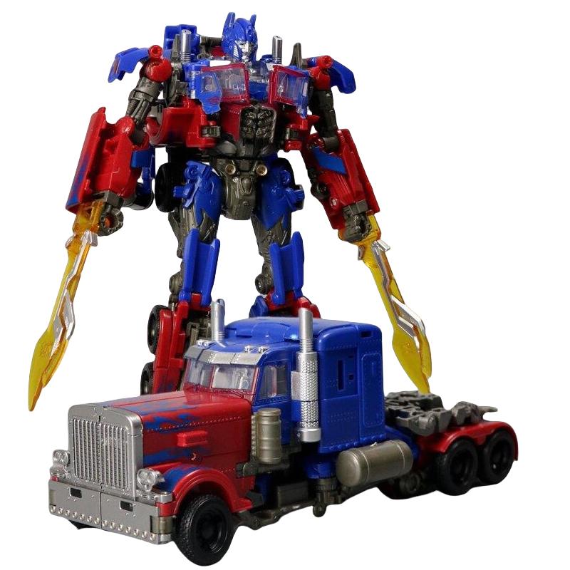 Transforming Robot Toy Optimus Prime Commander AOYI BMB Articulated Action Figure Model Transforming Truck Head Alloy Version Robot Car