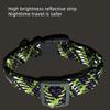 Adjustable Puppy Dogs Collar Medium Large For Dog Choker Ring Durable Reflective Nylon Pet Cat Collar Breathable Bulldog Harness