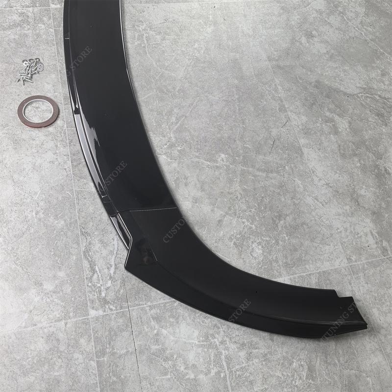 Car Front Bumper Lip Spoiler Splitter Diffuser For Seat Leon MK2 2.5 FR Cupra 2010-2012 Facelift Air Blade Bodykits Tuning