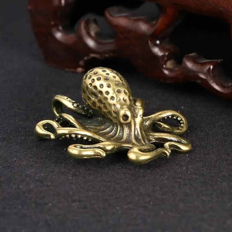 Mini Octopus ornament, animal handicrafts, office desktop decoration, gifts
