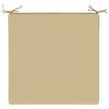 4 piece seat cushions SOEST 4 pcs. 100percent  Polyester Beige