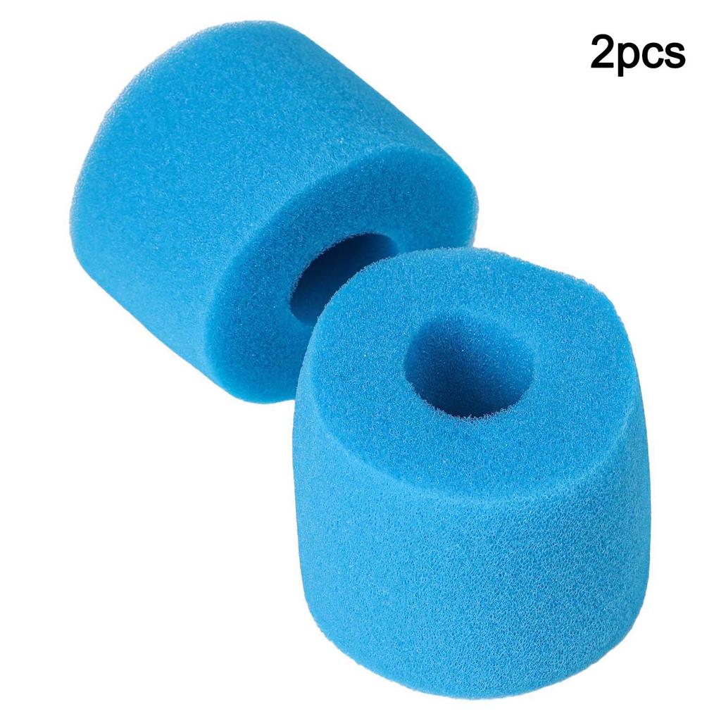S1 VI Compatible Lay-In Washable Foam Filter 2-Pack - Reusable Pool Filter Sponge for Routine Spa Cleaner Filtration Needs