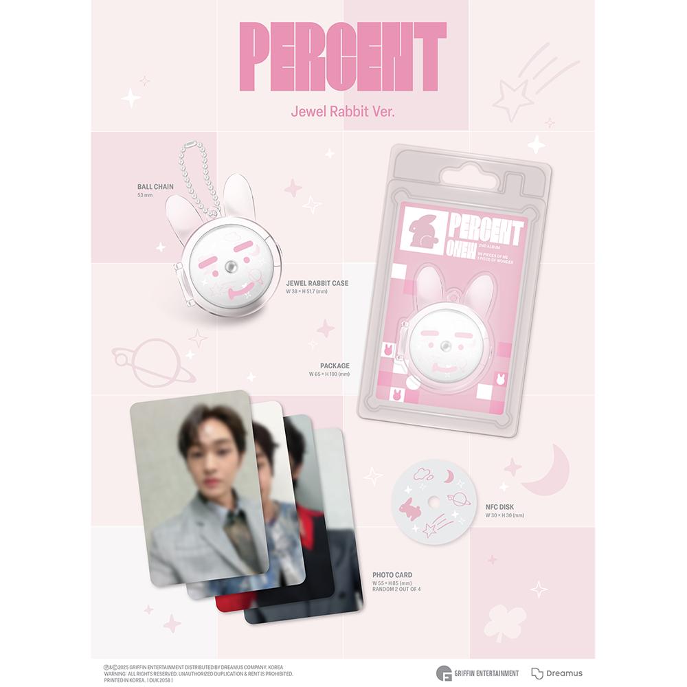 ONEW - PERCENT (Jewel Rabbit Ver.)