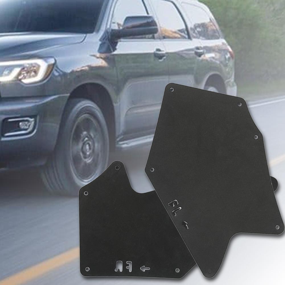 Rubber Splash Guards Mud Flaps Front Left Right Fender Liner Shield Seals Guards for Toyota Tundra 2014-2021 Sequoia 2008-2022