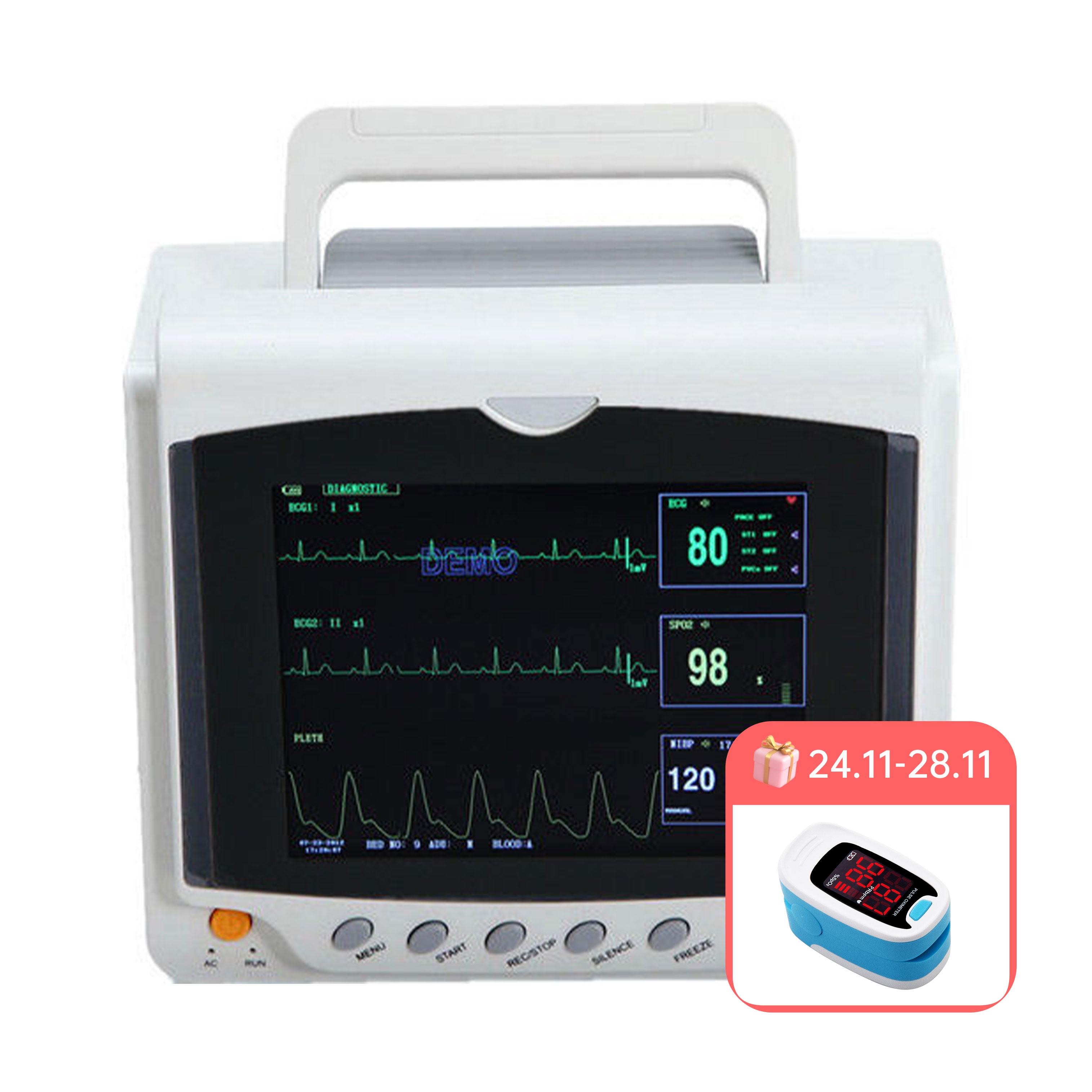 

Монитор пациента ICU CCU CMS6000C Многопараметрический НИАД Spo2 Частота пульса