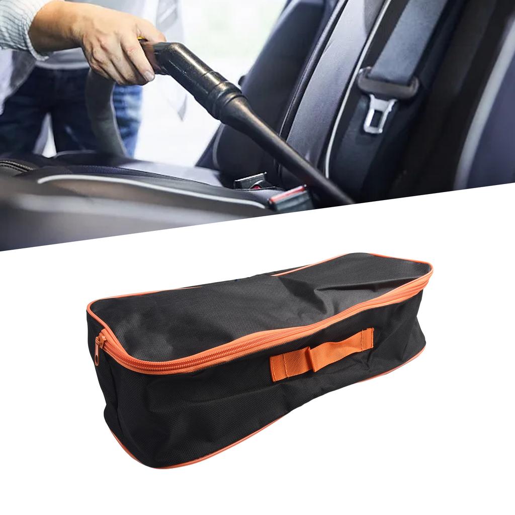 1pc Vacuum Cleaner Tool Bag Wear Resistant Chain Closure Storage Case Foldable Portable Pouch Vacuum Cleaner Tool Bag