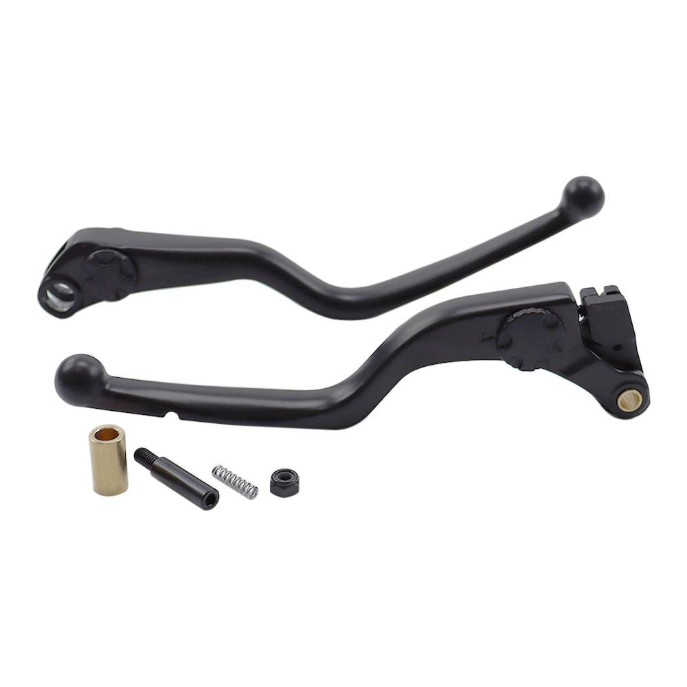 

Brake Clutch Levers Hand Control Kit Fit For Harley Nightster 975 RH975 Pan America 1250 Special RA1250 S Sportster 1250 RH1250S чёрный