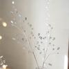 Transparent Artificial Glitter Christmas Branches  Wedding Party Supplies