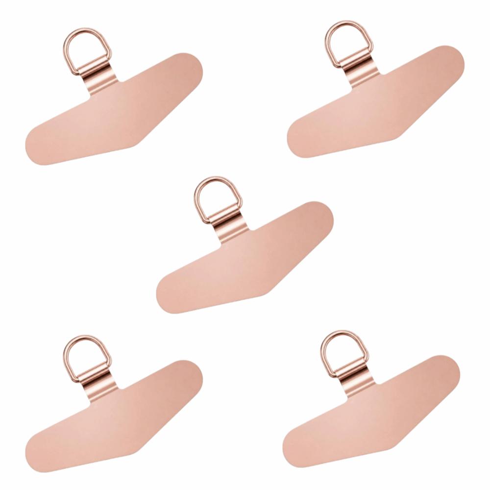 5Pcs Metal Phone Lanyard Connectors Ultra-thin Phone Tether Tab All Phone Cases