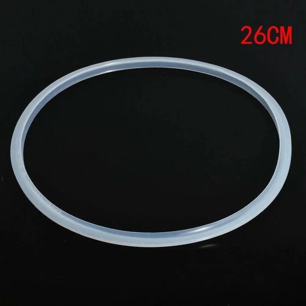for 18-32cm Pressure Cooker Sealing Ring Clear Silicone Rubber Gasket Home Pressure Cooker Seal Ring Kitchen Cooking Tools