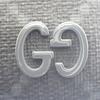 Gucci 768248 FACQC 1048 Card Case Black GG Supreme Canvas Mens