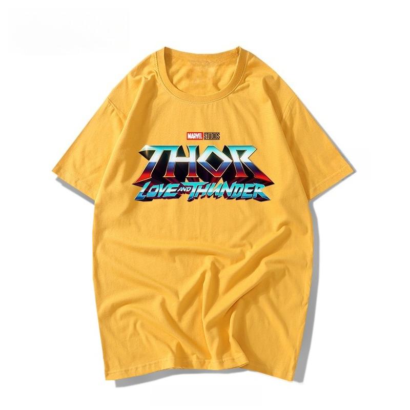 Genuine High Quality Thor 4 Sol Printed Men's And Women's Sports Casual Short Sleeve TopJacket